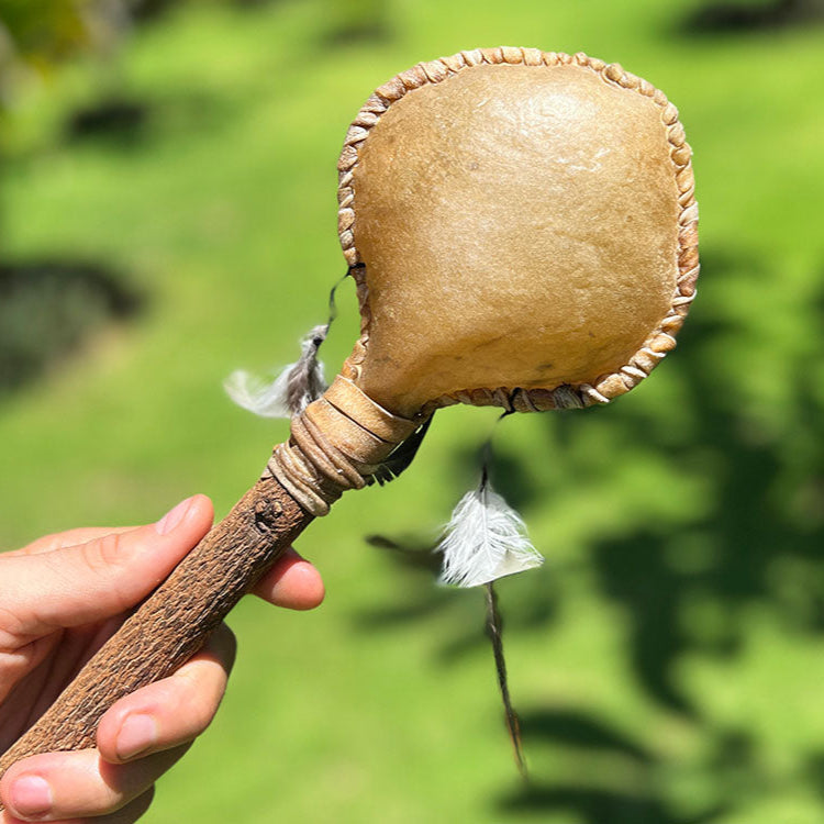 LIDAH® Sjamanen Shaker handgemaakt van natuurlijke materialen