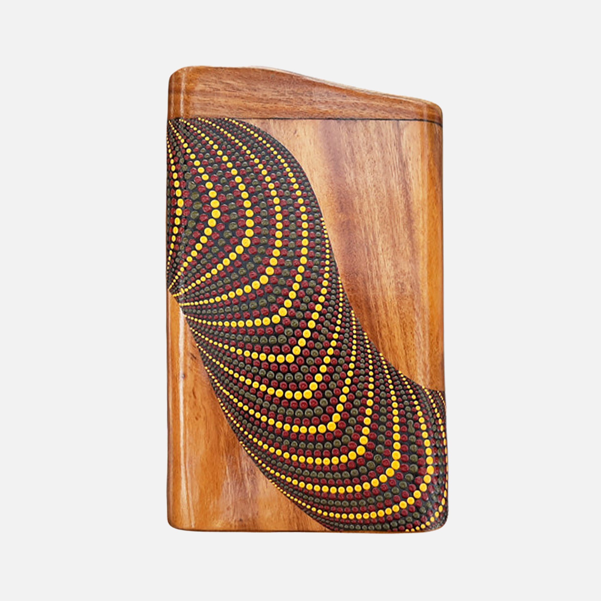Groene LIDAH® Box Didgeridoo studiofoto