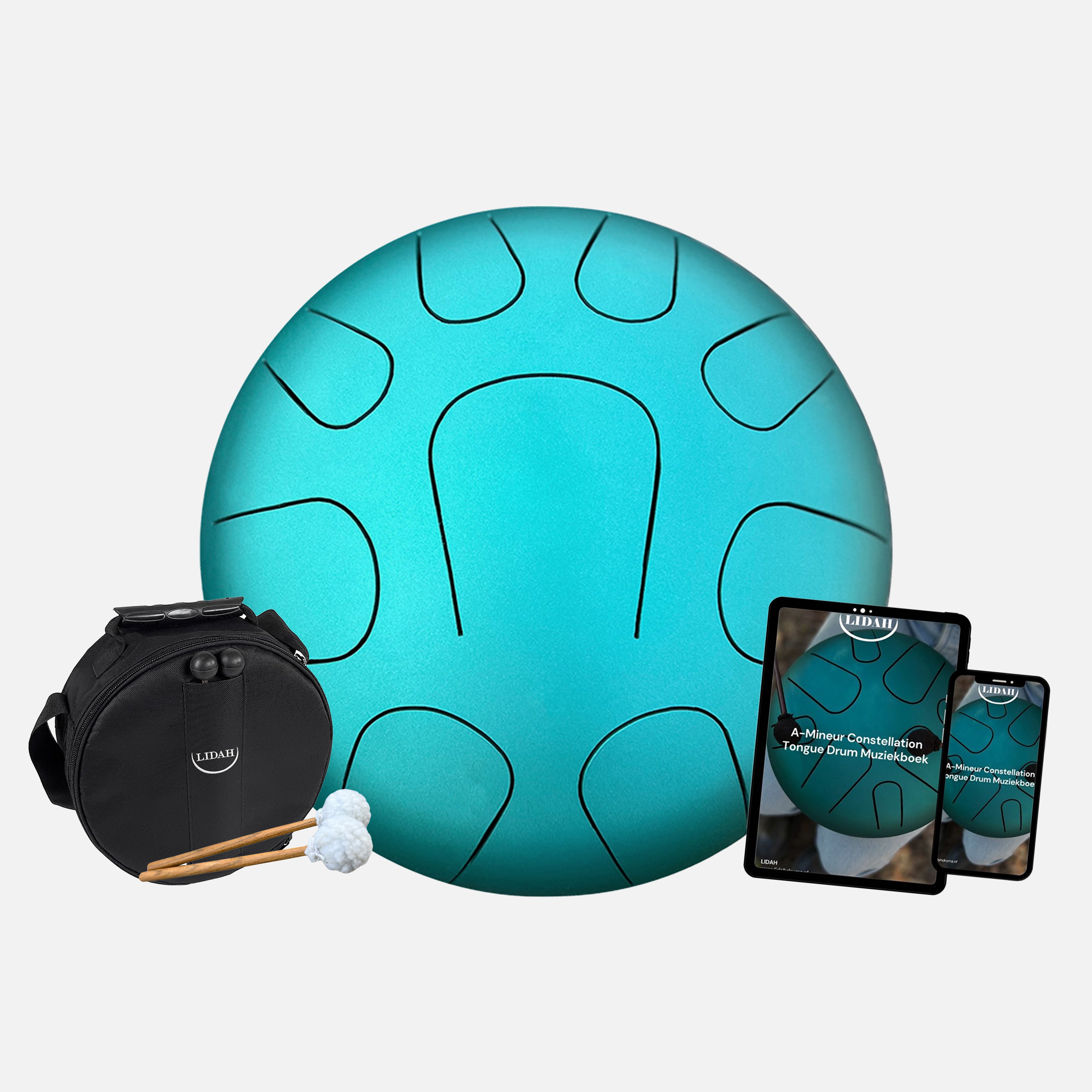 LIDAH® Tongue Drum Constellation Beginners Bundel Aanbieding