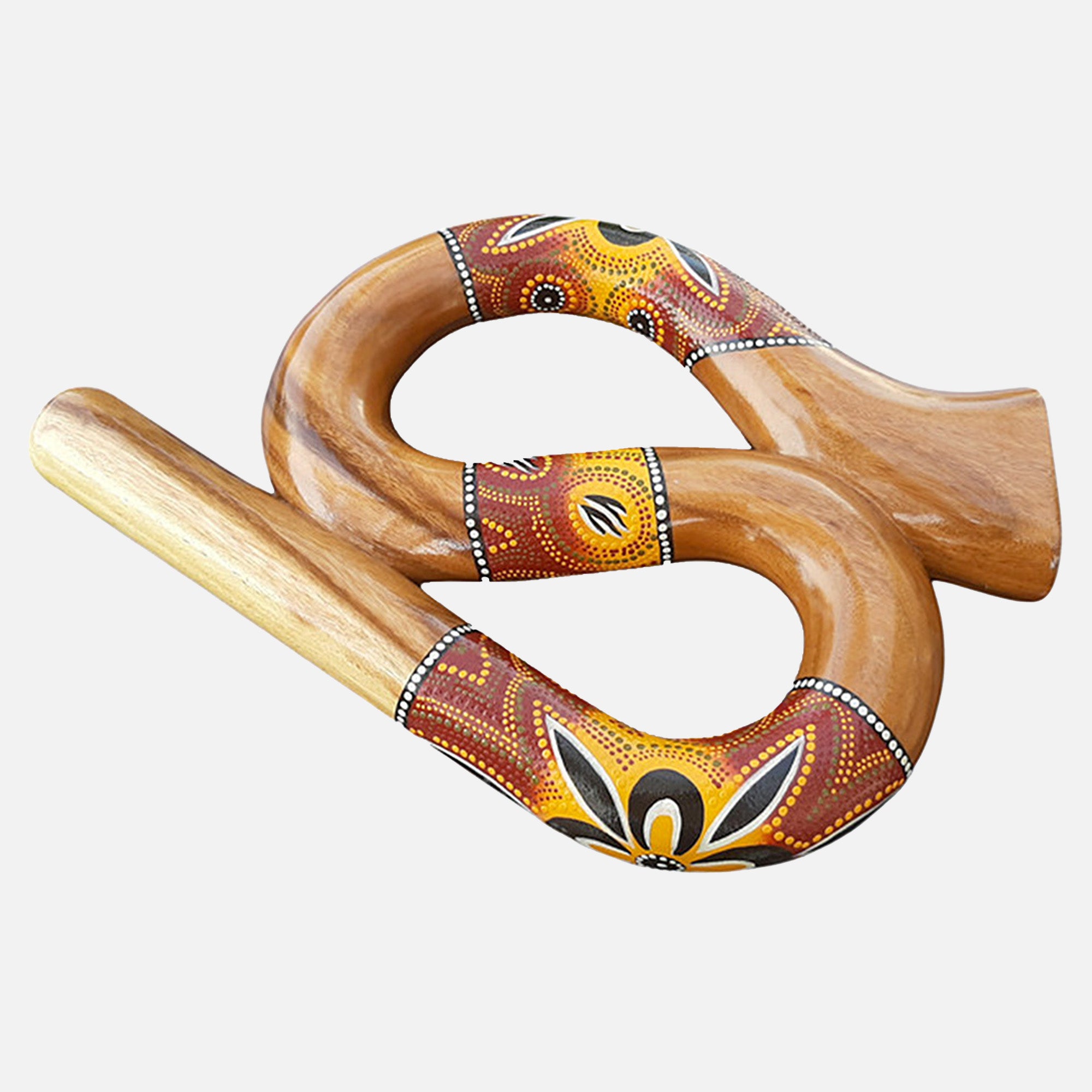 LIDAH® Snake Didgeridoo produceert krachtige vibratie