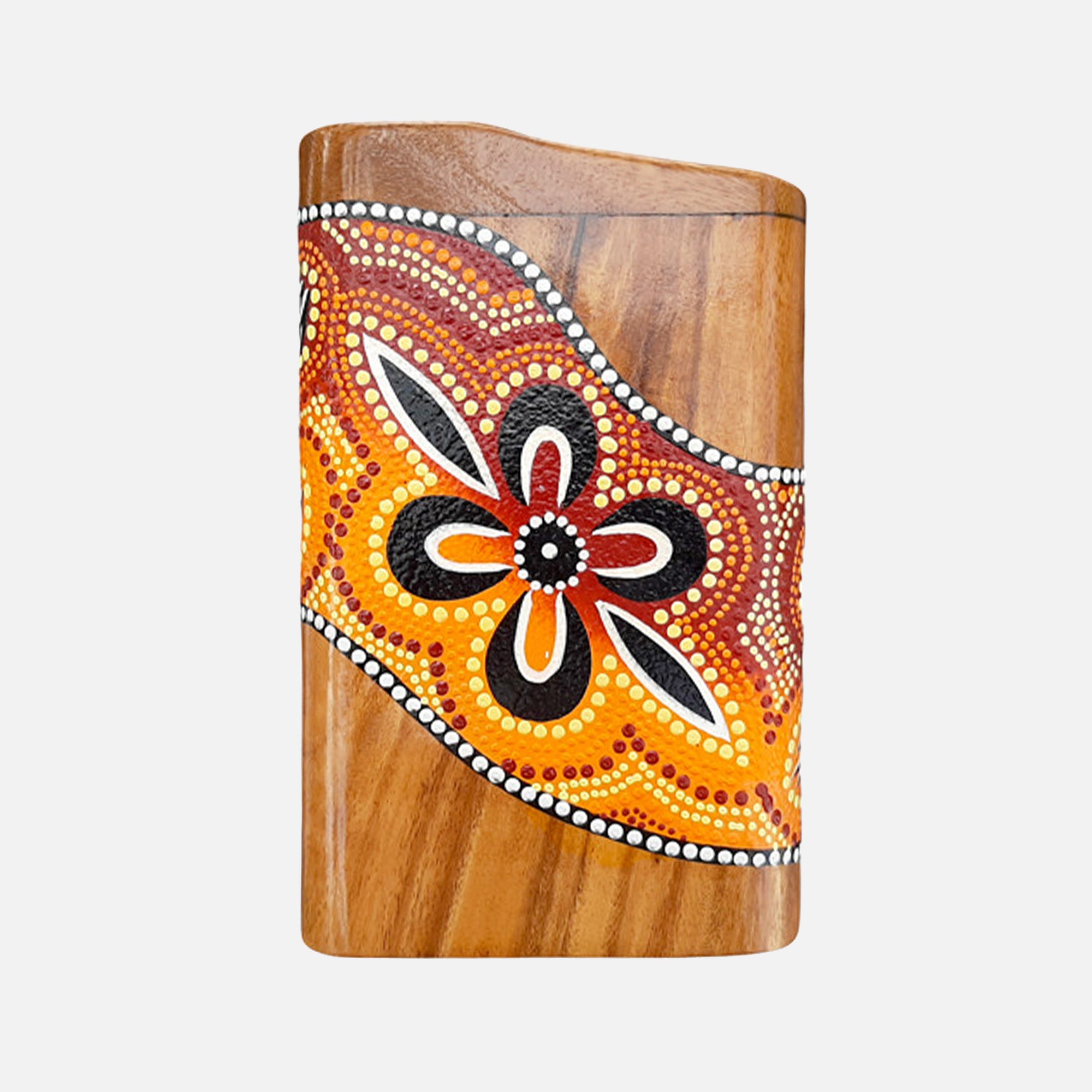 Artiest speelt op een Box Didgeridoo van LIDAH®