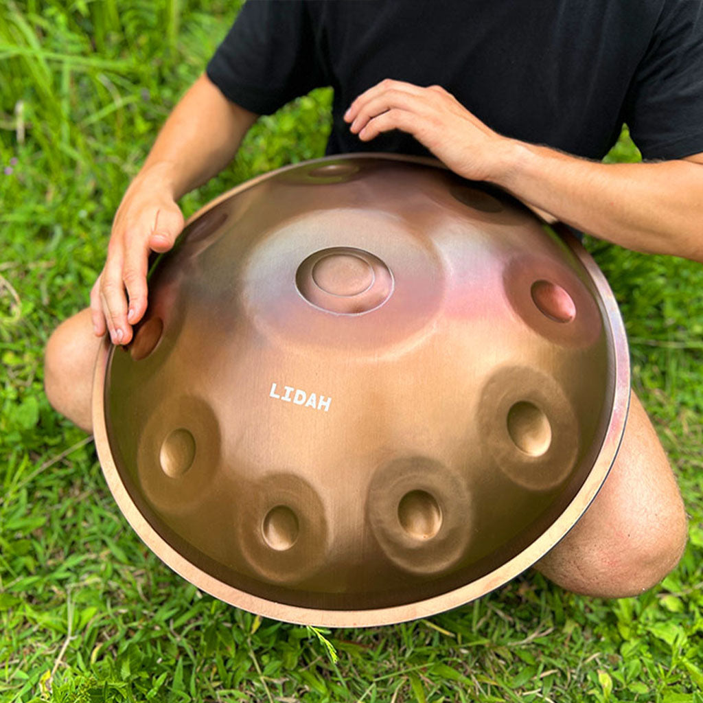 LIDAH® Ember Steel Handpan met warme, diepe resonantie
