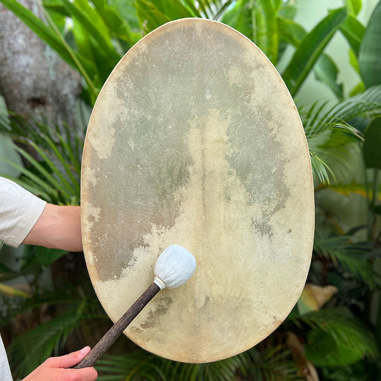 Handgemaakte LIDAH® Drum gebruikt voor spirituele beoefening