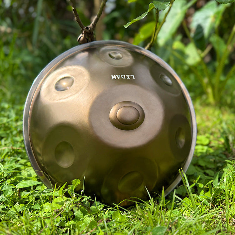 Handgemaakte Mini Handpan van duurzaam staal met rijke toon